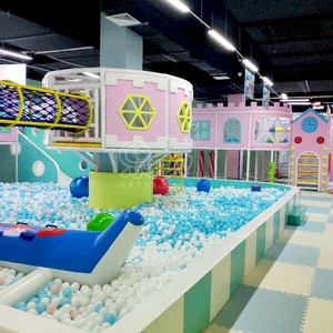 फैक्टरी थोक कस्टम 1000 उच्च गुणवत्ता 8Cm पीई बच्चे बच्चों खेल का मैदान नीले मुलायम खेलने गेंद गड्ढे गेंदों - Product Image 1