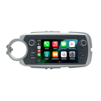 Autoradio Android GPS BHNEW pour Toyota Yaris 2013-2016, navigation GPS, caméra arrière, CarPlay, DVR automatique, BT, WIFI
