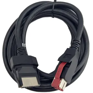 LBT Hot Sell Customize 6fit /1.8m 12V/24V Powered USB Cable Male to female printer cable For scanner cable 4610 Printer