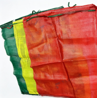 PP Geweven Leno Mesh Produce Zak voor Ui, Aardappel, Fruit, Brandhout, geventileerd, ademend, heavy duty, groothandel