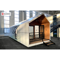 Maisons préfabriquées au design personnalisé, maisons préfabriquées en acier de luxe chinoises les plus récentes, structure en acier préfabriquée résidentielle, villa préfabriquée