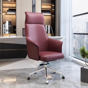 Chaise de <span class=keywords><strong>bureau</strong></span> moderne avec fonctions de levage, de rotation et d'inclinaison pour la maison, le <span class=keywords><strong>bureau</strong></span> ou les entreprises, fabriquée en cuir synthétique durable - Product Image 5