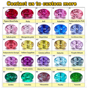 Colgantes solitarios de oro amarillo macizo de 18k con incrustaciones de piedras preciosas cultivadas en laboratorio, directo de fábrica. Admite personalización, colgante de joya para mujer. - Product Image 3