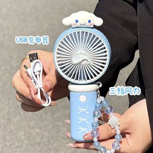 Newest Portable 100 Gear High Speed Type-c Rechargeable Mini Handheld <b>Fan</b> Foldable Led Display Cooling <b>Fan</b> Brushless Motor - Product Image 1