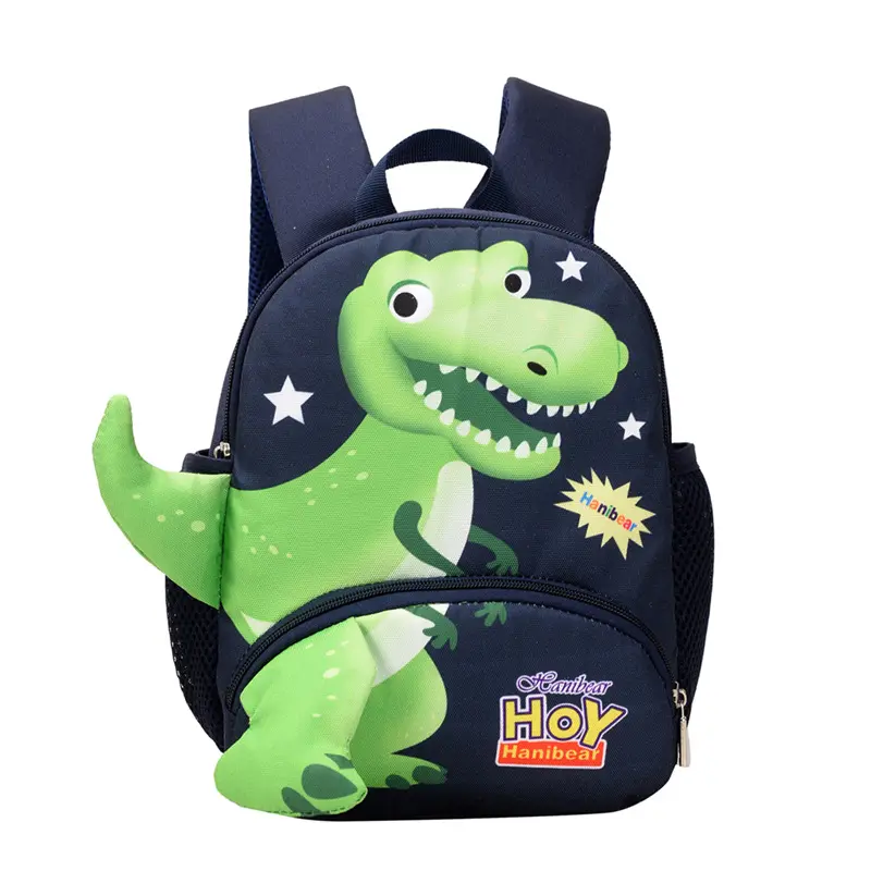 Hot Selling Kids Backpack Bag Little Boy's Cartoon School Bag Anti Slip Rope Schoolbag For Kids