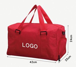 Bolsas Deportivas Redondas para Gimnasio con Compartimento para Zapatos y Bolsillo Impermeable, Bolsa de Viaje para Fin de Semana - Product Image 2