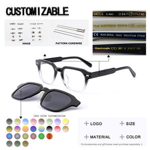 Gafas de Sol Polarizadas con Clip, Estilo Ojo de Gato, Protección UV400, Montura Completa, Opción de Logotipo Personalizado, Estuche para Gafas - Product Image 3