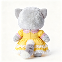 Peluche en gros, jouet en peluche mignon, peluche chat douce pour enfants, peluche personnalisée