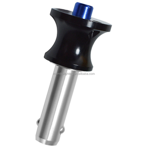 Poignée de bouton à tête ronde plate goupille de verrouillage à bille à dégagement rapide goupille d'arbre en métal broche de tableau linéaire accessoires de système de tableau de ligne - Product Image 4