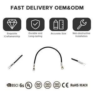 สายปั๊มจุ่มใต้น้ำแบบกันน้ำ 3/4 แกน 4 มม. สายไฟหุ้มยาง PVC/PBT สำหรับบ่อน้ำลึก สายไฟอิเล็กทรอนิกส์แบบยืดหยุ่นสำหรับระบบชลประทาน - Product Image 4