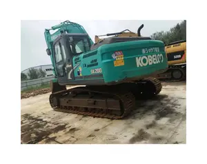 KOBE excavadora usada 20t SK200 excavadoras usadas En Trung Quốc SK200-8 SK200-10 xây dựng sử dụng máy xúc
