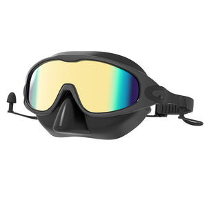 <span class=keywords><strong>Gafas</strong></span> de Natación HD con Marco Grande para Niños, <span class=keywords><strong>Gafas</strong></span> de Buceo de Silicona Antivaho e Impermeables, Tapones para los Oídos Integrados, Máscaras para los Ojos - Product Image 3