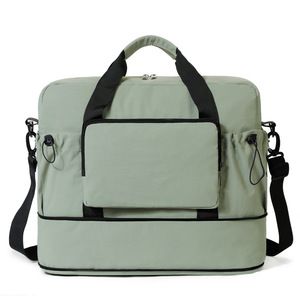 Bolsa de Lona Expandible para Portátil, Bolso de Mano Versátil para Trabajo y Viajes con Correa Desmontable, Logotipo Personalizado, Maletín Profesional - Product Image 4