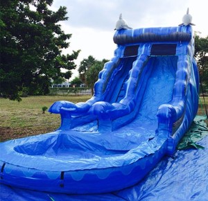 Tobogán Inflable con Piscina con Temática de Volcán, Tobogán Acuático Inflable para Adultos - Product Image 4