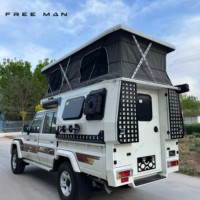 Camper RV Tundra Half-Box Fabricado Direto da Fábrica, Leve e Dobrável para Caminhões Toyota LC79