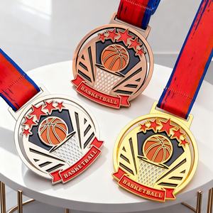 Medallas Deportivas Personalizadas al por Mayor con Logotipo, Medallas de Alta Calidad para Fútbol, Baloncesto, Atletismo, Medallas de Oro, Artesanía en Metal - Product Image 1