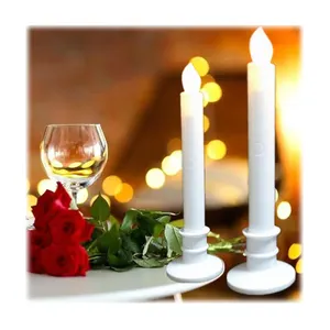 Flameless & LED Candle Light-Up LED Pillar Candle Decoração de Natal Suprimentos