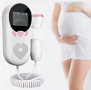 Herramienta Digital para el Cuidado de la Salud <span class=keywords><strong>del</strong></span> Bebé 502, Doppler Fetal y Medidor de Voz Fetal, Monitor de Latidos Cardíacos de Plástico - Product Image 3
