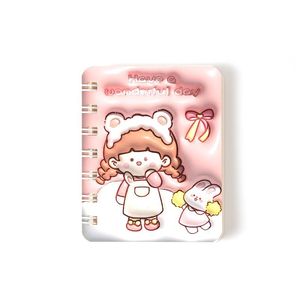 A7 Spiral Bound Mini Notebook PP Cover Lamination Printing Portable Gift <b>Notepad</b> - Product Image 4