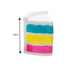 Juguete Sensorial NeeDoh Nice Cube TPR con Forma de Pastel Schylling - Juguete Antiestrés para Todas las Edades, Juego Sensorial Divertido - Product Image 2