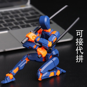 לב אטומי עבודת יד סביב אום ריקוד רובוט mecha תצוגת מתנה אבני בניין - Product Image 6