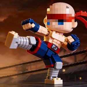 Ensemble <span class=keywords><strong>de</strong></span> blocs <span class=keywords><strong>de</strong></span> <span class=keywords><strong>construction</strong></span> en plastique MOC personnalisés pour personnage <span class=keywords><strong>de</strong></span> <span class=keywords><strong>jeu</strong></span>, pour adultes et enfants, cadeau créatif, objet <span class=keywords><strong>de</strong></span> décoration - Product Image 3