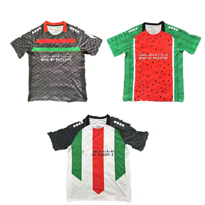 Maglia da <span class=keywords><strong>Calcio</strong></span> della Palestina Personalizzata all'Ingrosso, Alta Qualità, Ricamata, <span class=keywords><strong>Rosa</strong></span>, Taglia XXXXL, Maglia da <span class=keywords><strong>Calcio</strong></span> Pakistana - Product Image 1