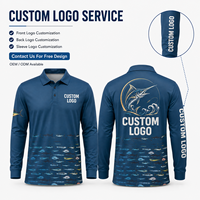 Maillot de pêche personnalisé OEM en gros pour hommes, protection solaire UPF 50+, manches longues, pour la pêche en haute mer en Australie, équipage de bateau, club de pêche