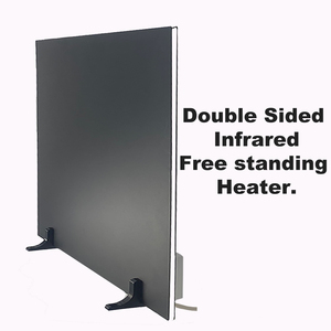 Panel de calefacción por infrarrojos portátil eléctrico práctico de 500W, calentador de pared impermeable, ventilación para sala de estar, Control remoto Solar - Product Image 5