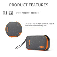 Étui de voyage portable pour accessoires électroniques et organiseur de câbles pour écouteurs, clé USB, chargeur