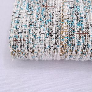 Kênh phong <span class=keywords><strong>c</strong></span>ách Polyester kẻ sọ<span class=keywords><strong>c</strong></span> Tweed Chất liệu vải cho phụ <span class=keywords><strong>n</strong></span>ữ áo khoá<span class=keywords><strong>c</strong></span> <span class=keywords><strong>c</strong></span>ủa sâ<span class=keywords><strong>n</strong></span> - Product Image 3