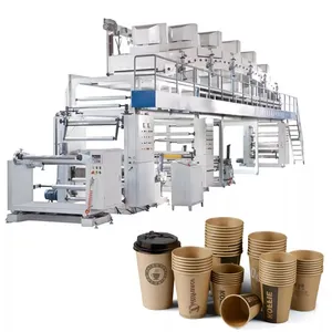 Factory film applicator low price waterbase uv coating paper coating machine