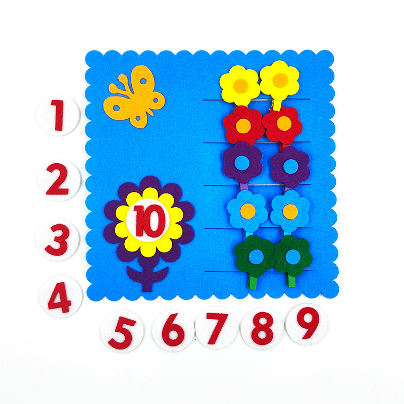 Números cuadrados de 20*20 cm.