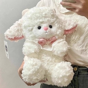 Festa della donna confortante piccola pecora peluche cappello <span class=keywords><strong>di</strong></span> <span class=keywords><strong>compleanno</strong></span> giocattolo farcito regalo <span class=keywords><strong>di</strong></span> favore <span class=keywords><strong>per</strong></span> le ragazze - Product Image 3