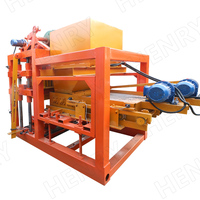 Brique de ciment semi-automatique Qt4-28 faisant la machine de brique de machines avec la couleur adaptée aux besoins du client