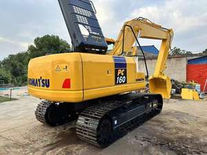 Excavadora sobre orugas Original japonesa Komatsu PC160 de alta eficiencia, excavadoras de 16 toneladas a la venta - Product Image 2