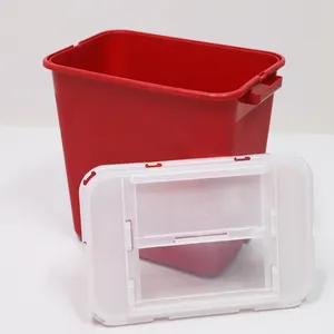 Boîtes de sécurité en plastique de 2 gallons, 7l, 8 pintes, conteneur pointu médical pour l'hygiène clinique, seringues à risque biologique