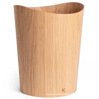 Seau de rangement en bois en forme d'alien, sans couvercle, design moderne et simple, pour la cuisine, le salon, la chambre à coucher, le bureau