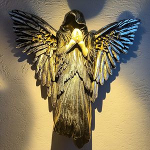 Escultura de Resina Estilo Grim Reaper Oscuro Soul Warrior, Decoración de Pared para el Hogar, Accesorio Moderno de Inspiración Gótica - Product Image 3