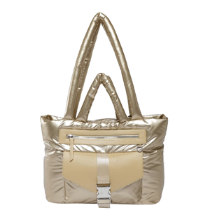 Bolso Tote Acolchado Personalizado para Mujer, Impermeable, Ligero, Suave, con Relleno de Algodón, Forro de Poliéster Resistente - Product Image 1