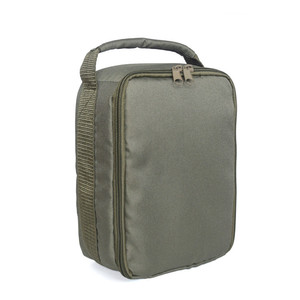 Sac pour moulinet de pêche vert militaire en tissu Oxford 600D, multi-usages, pour sports de plein air, avec poignée supérieure, couleur unie, unisexe - Product Image 4