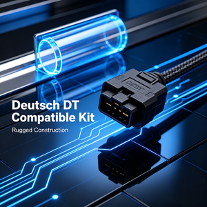 ชุดขั้วต่อกันน้ำ Deutsch DT Series แบบตัวผู้และตัวเมีย สำหรับยานยนต์ รถจักรยานยนต์ รถบรรทุก - Product Image 2