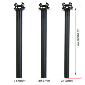 Tubo de Asiento de <span class=keywords><strong>Carbono</strong></span> 27.2/30.8/31.6mm Mate 3k Fibra de <span class=keywords><strong>Carbono</strong></span> para Bicicletas de Montaña/Carretera, Tubo de Asiento Ligero - Product Image 2