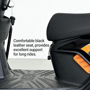 Motocicleta de 3 Ruedas, Scooter de 600W 60V, Carrocería Abierta, 300kg, Triciclo Cerrado con Asiento Abierto para Pasajeros - Product Image 5