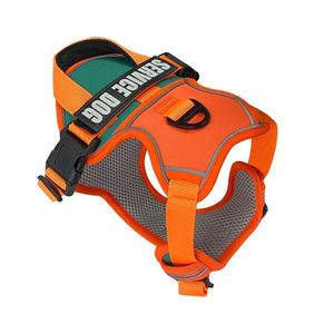 Muestra gratuita: Chaleco táctico reflectante de alta resistencia para perros, de varios tamaños, para entrenamiento, venta al por mayor. - Product Image 1