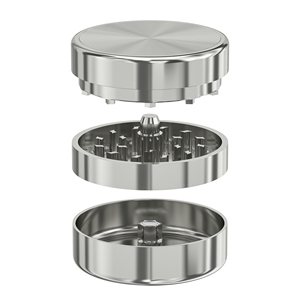 Vagrinders Cyber Grinder Moulin à herbes en acier inoxydable avec roulement à billes, compatible multi-matériaux - Product Image 3
