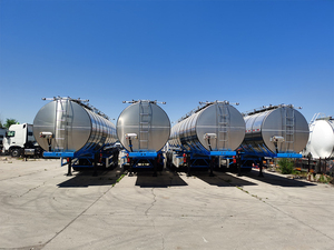 Semi-remorque en acier pour camions avec une capacité <span class=keywords><strong>de</strong></span> charge supérieure à 30 000 kg et <span class=keywords><strong>transport</strong></span> <span class=keywords><strong>de</strong></span> conteneurs <span class=keywords><strong>de</strong></span> 20/40 pieds - Product Image 4
