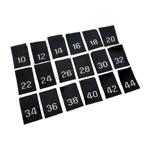 Étiquettes personnalisées pour vêtements, étiquettes tissées douces, étiquettes de mode pour vêtements et textiles, étiquettes de col pour vêtements, étiquettes en tissu imprimées sur mesure - Product Image 1