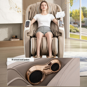 JINGTOP 3D Zero <b>Gravity</b> Foldable <b>Chair</b> PU Leather 12-Month Warranty Intelligent Voice Control Calf Roller Full - Product Image 5