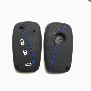 <span class=keywords><strong>Coque</strong></span> de porte-clés en silicone pour <span class=keywords><strong>Fiat</strong></span> Stilo Grande Punto Bravo Linea Idea <span class=keywords><strong>Panda</strong></span> 500 Accessoires Support de voiture Clé à distance - Product Image 6